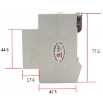 Rail Plug ปลั๊กสำหรับตู้คอนโทรล C45 10A